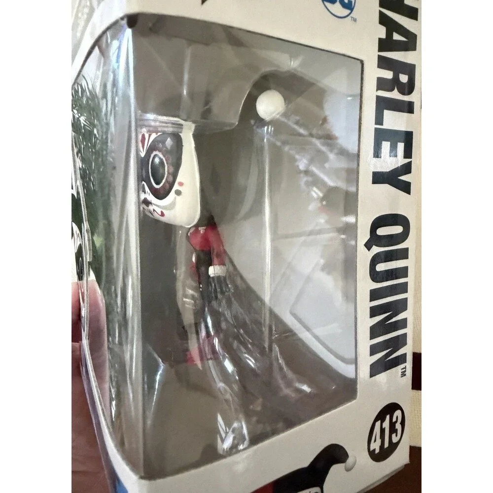 Funko Pop! Heroes: Dia de Los DC - Harley Quinn (No. 413) Vinyl Figure NIB